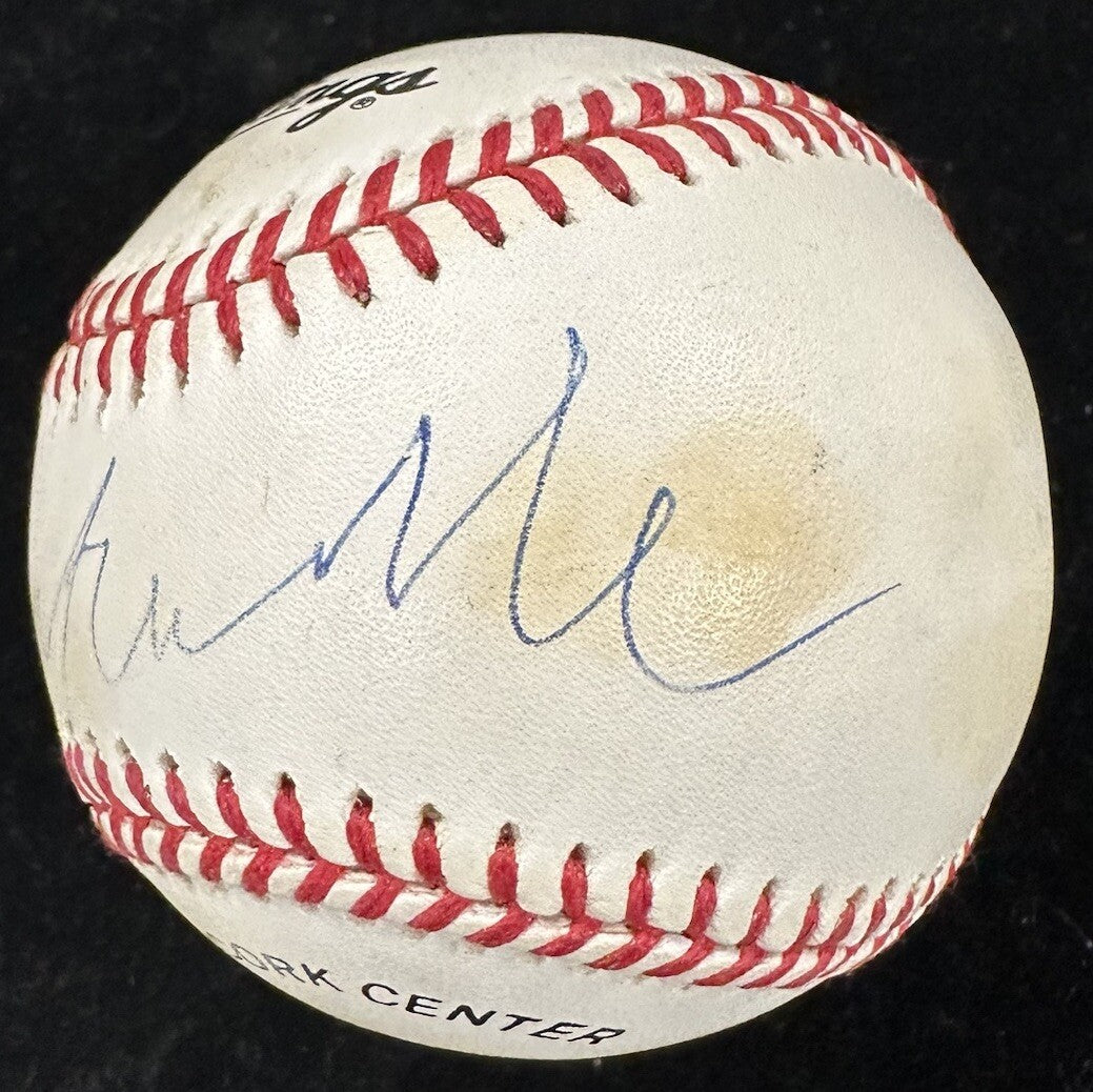 Roy Campanella Single-Signed Post Accident Baseball JSA LOA