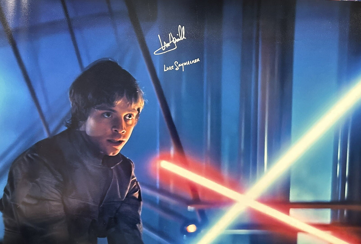 Mark Hamill Luke Skywalker Signed Empire Strikes Back 20x30 Star Wars Photo OPix
