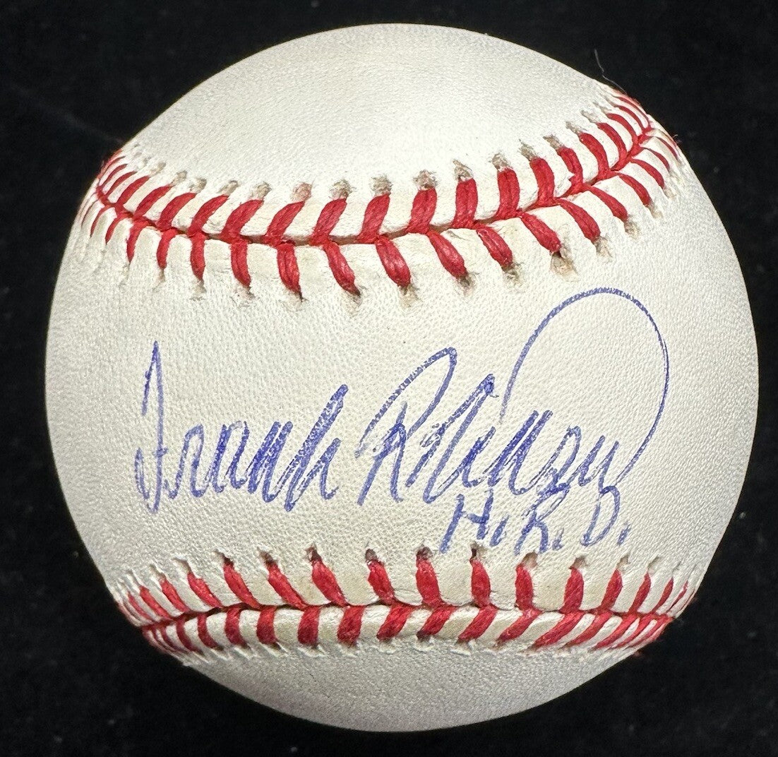 Frank Robinson Home Run Derby (HRD) Signed Baseball JSA