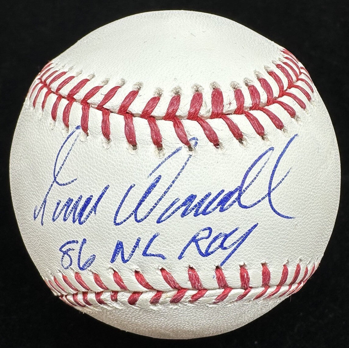 Todd Worrell 86 NL ROY Signed Baseball JSA