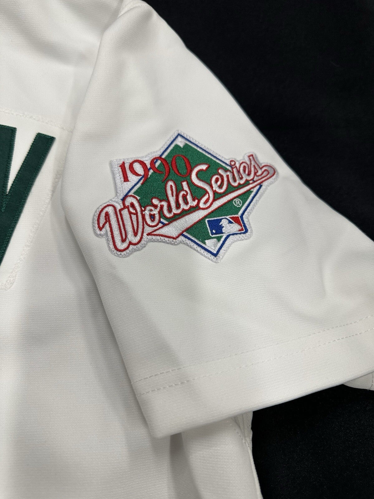 Rickey Henderson HOF MVP Signed Athletics Stat Mitchell Ness Jersey Tristar PSA