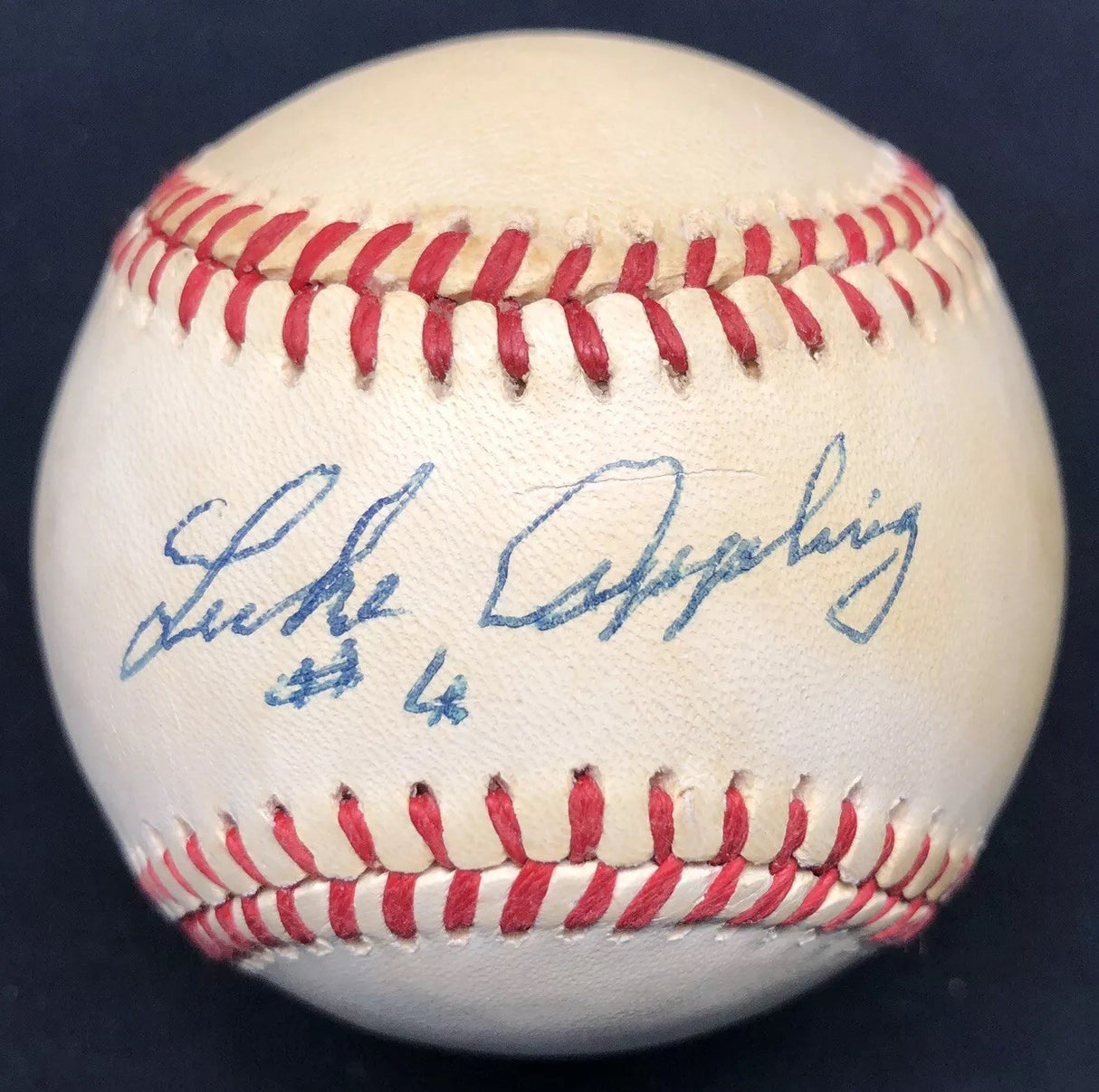 Luke Appling #4 Signed Baseball JSA HOF