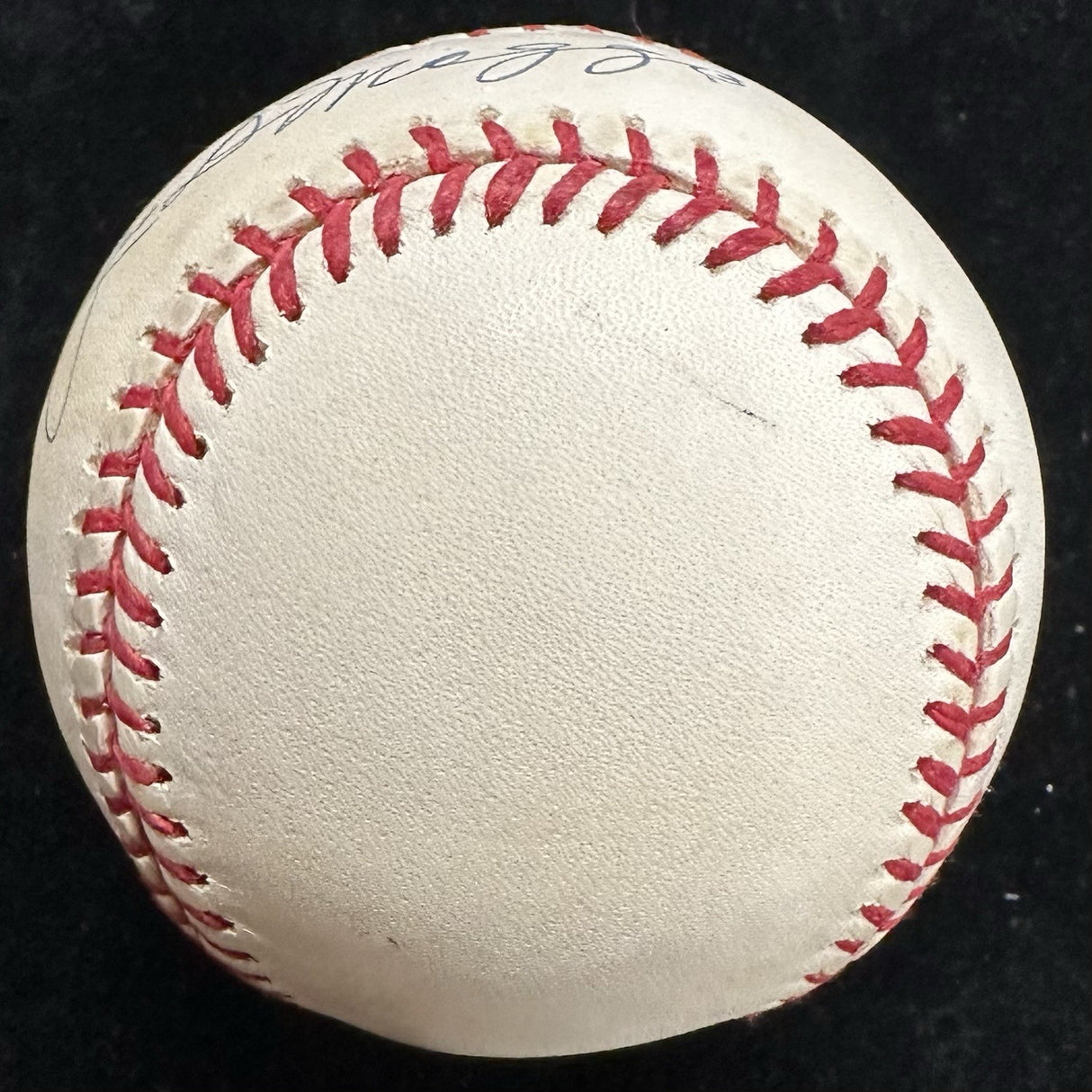 Joe DiMaggio Signed OAL Budig Baseball JSA LOA