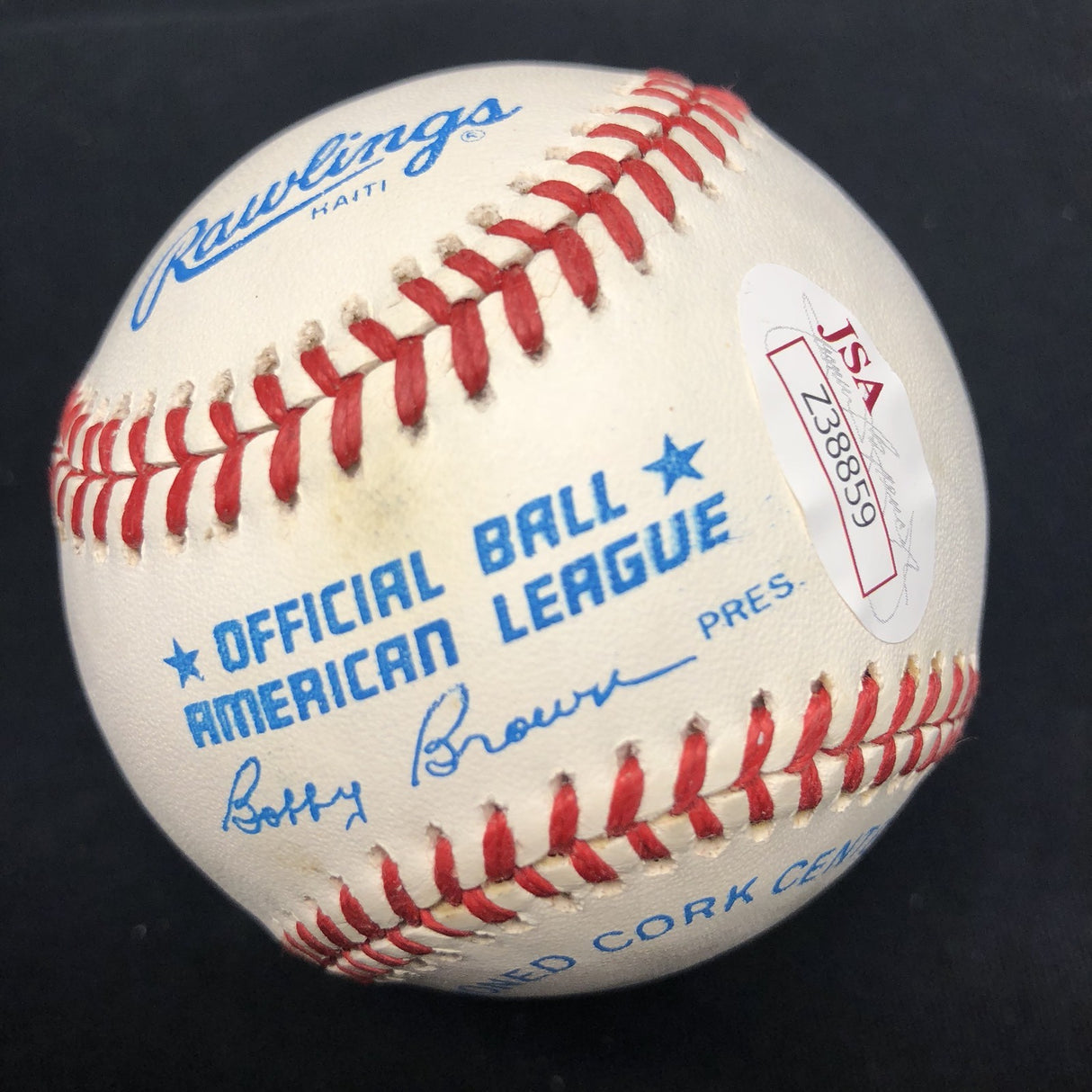 Jim Catfish Hunter Cy Young 1974 Signed Baseball JSA LOA