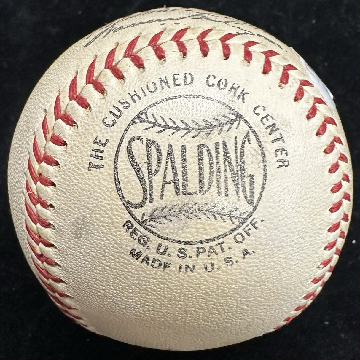 Stan Musial Signed Warren Giles ONL Baseball JSA