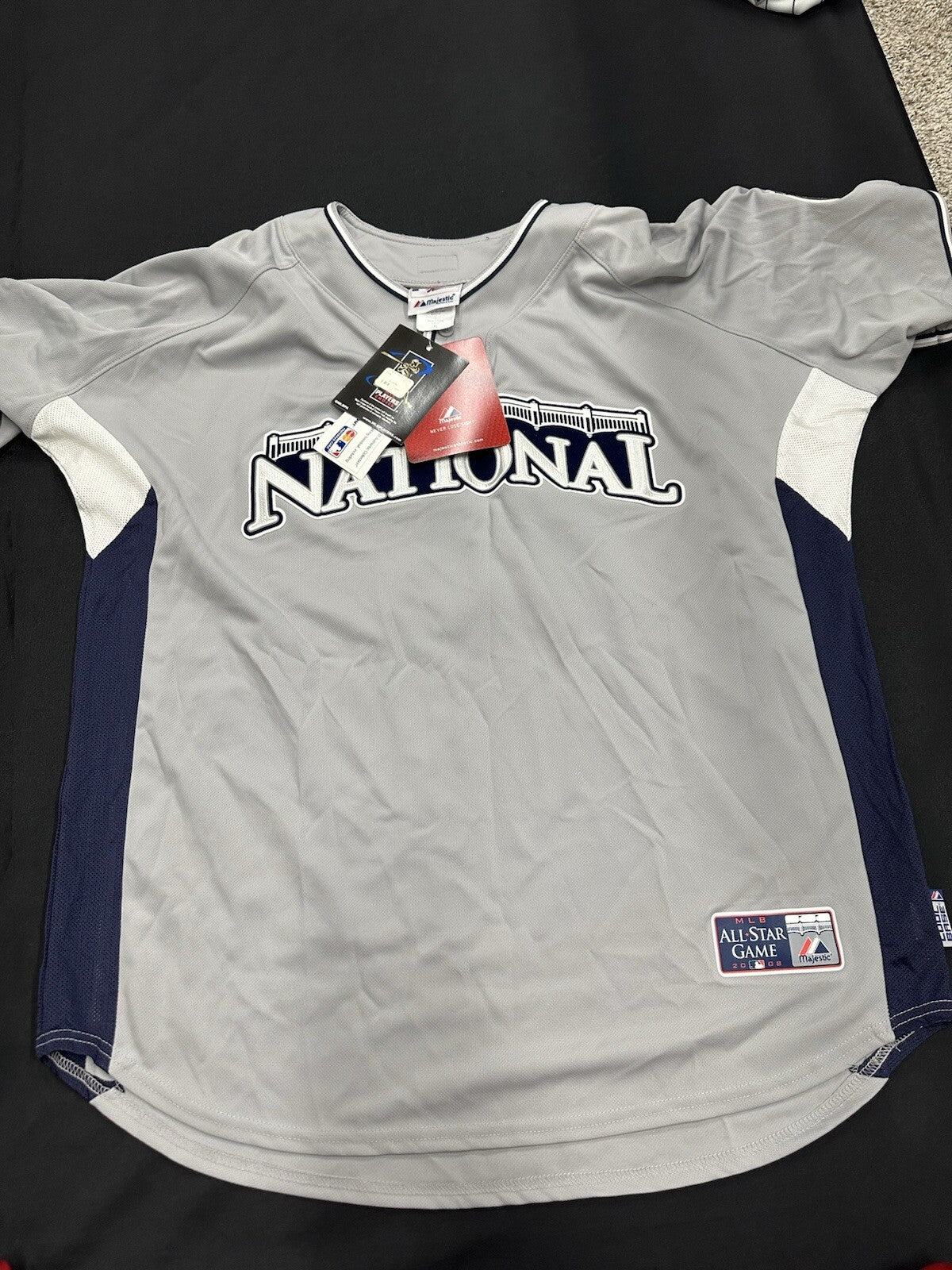 Chipper Jones Authentic 2008 All Star Game Batting Practice Jersey Braves XL