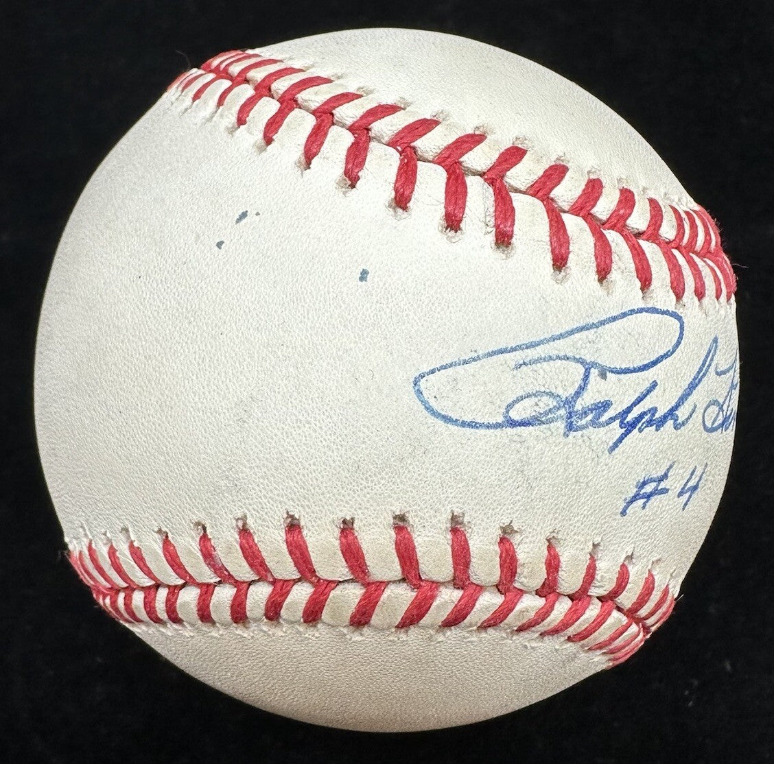 Ralph Kiner #4 Signed Baseball JSA