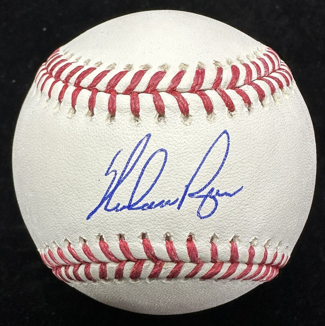 Nolan Ryan Signed Baseball Tristar Hologram