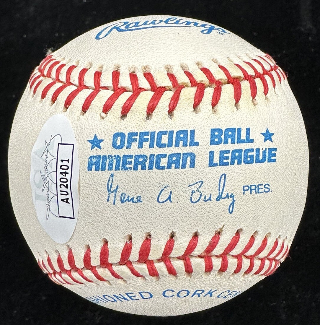 Willie Hernandez 1984 AL MVP Signed Baseball JSA