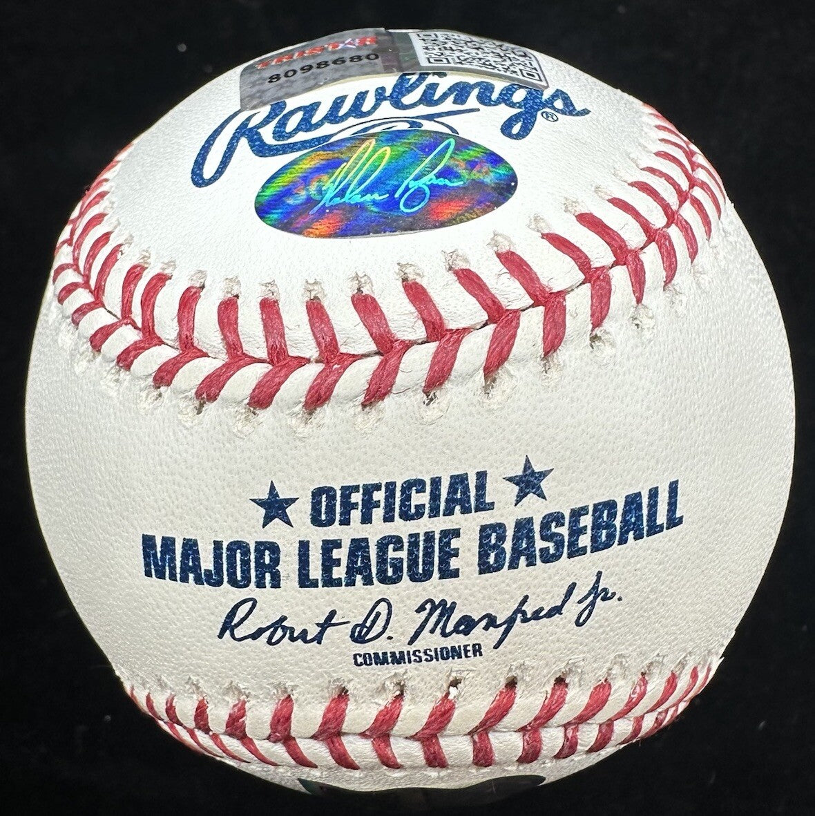 Nolan Ryan 69 Miracle Mets Signed Baseball Tristar Ryan Foundation Holo