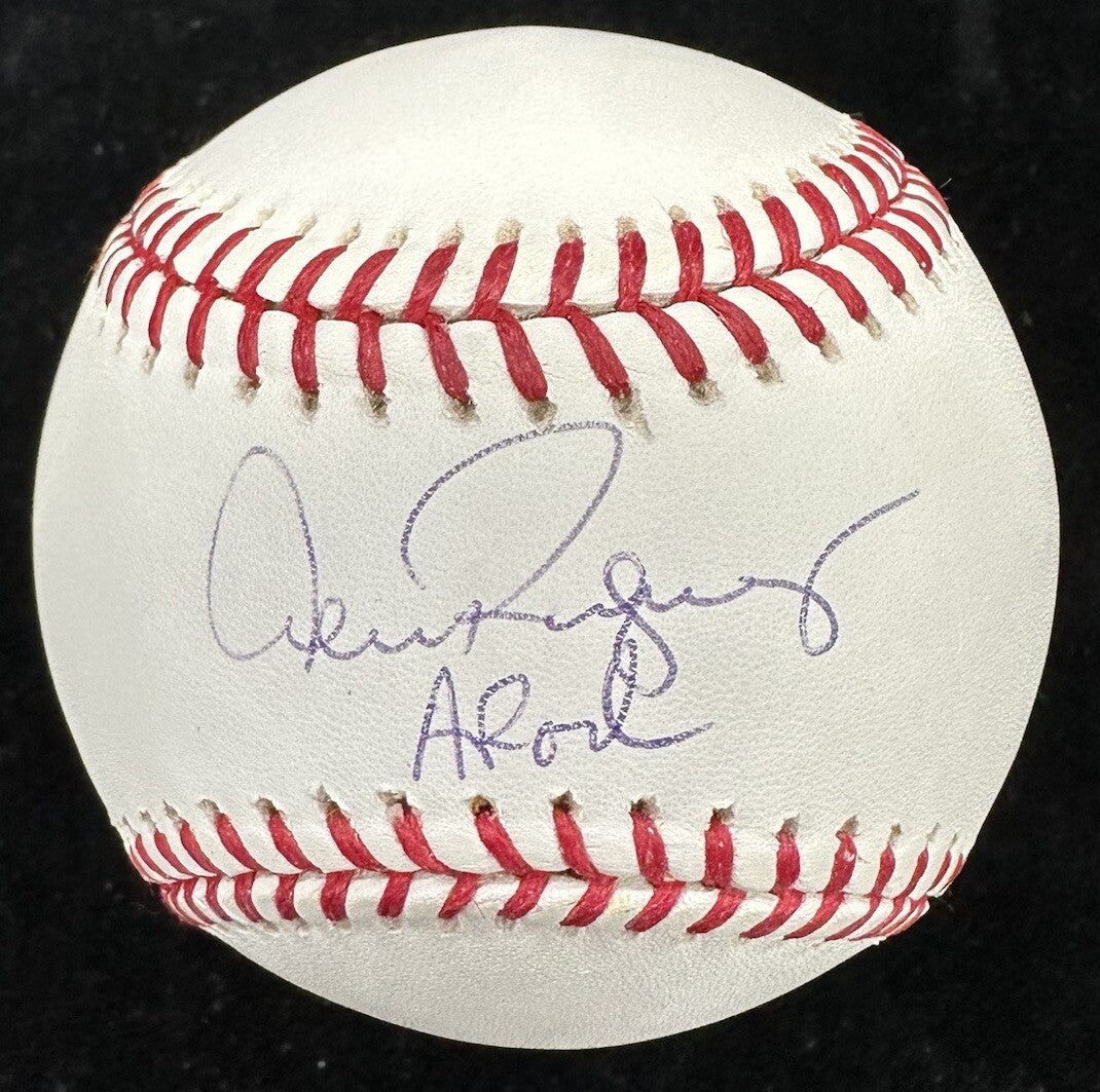 Alex Rodriguez A-Rod Nickname Signed Baseball JSA