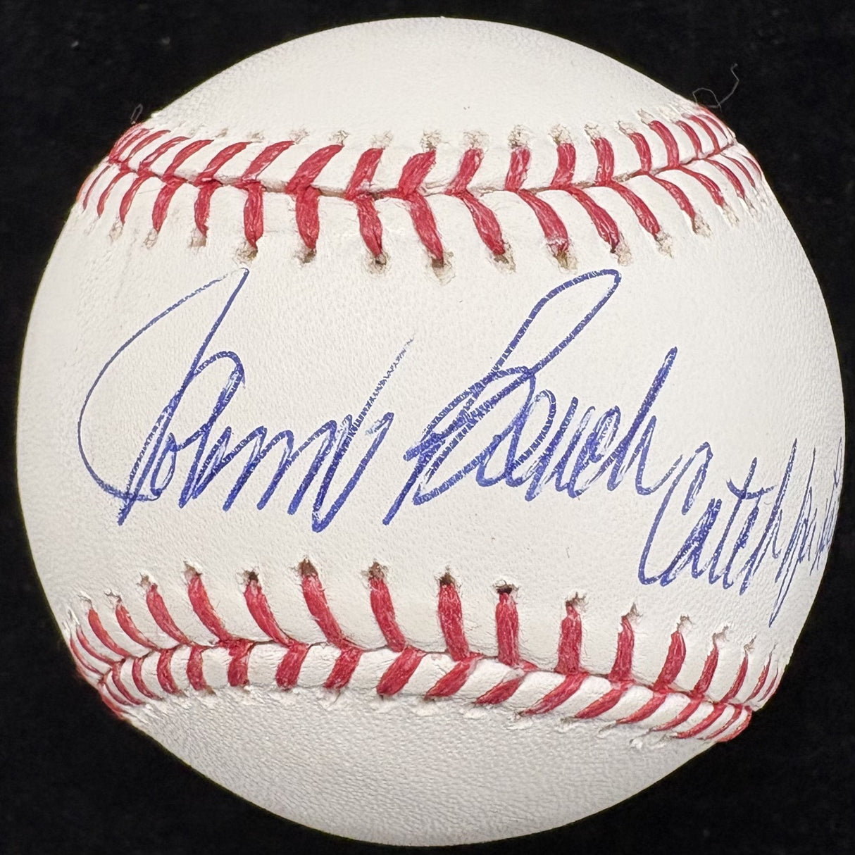 Johnny Bench Catch Ya Later Signed Baseball PSA/DNA