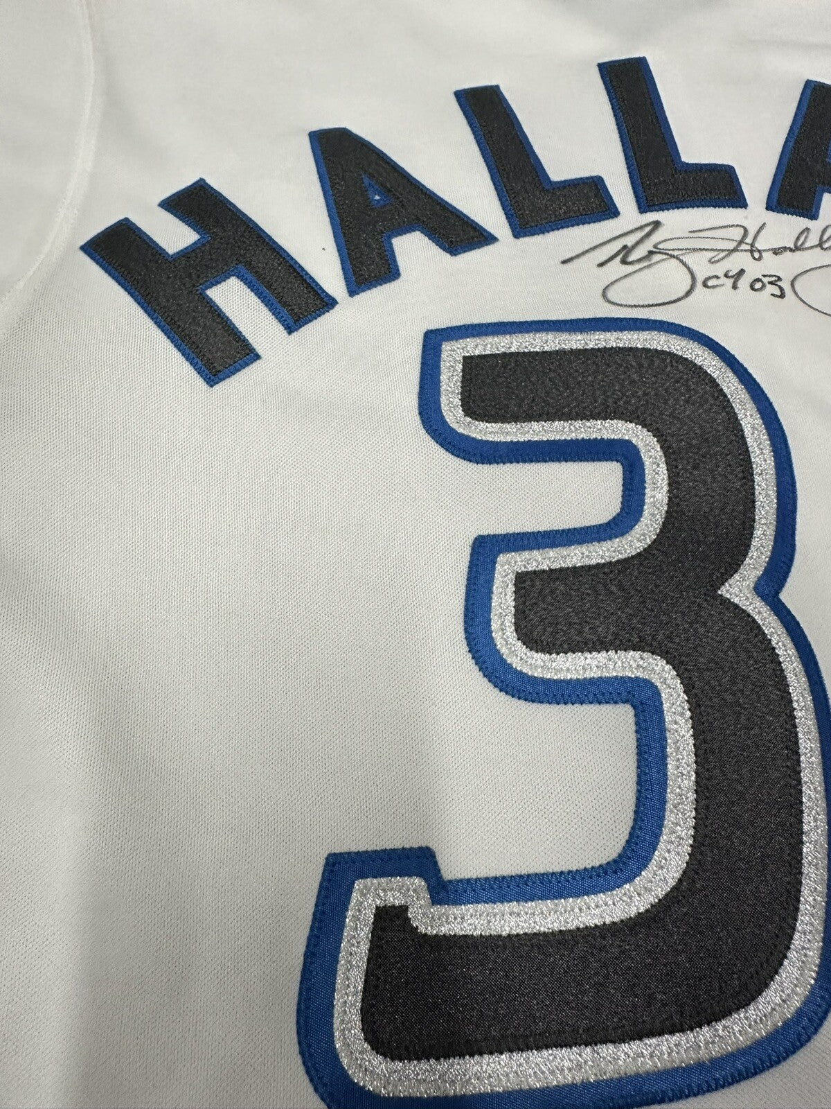 Roy Halladay CY 03 Signed Authentic Toronto Blue Jays Jersey JSA LOA