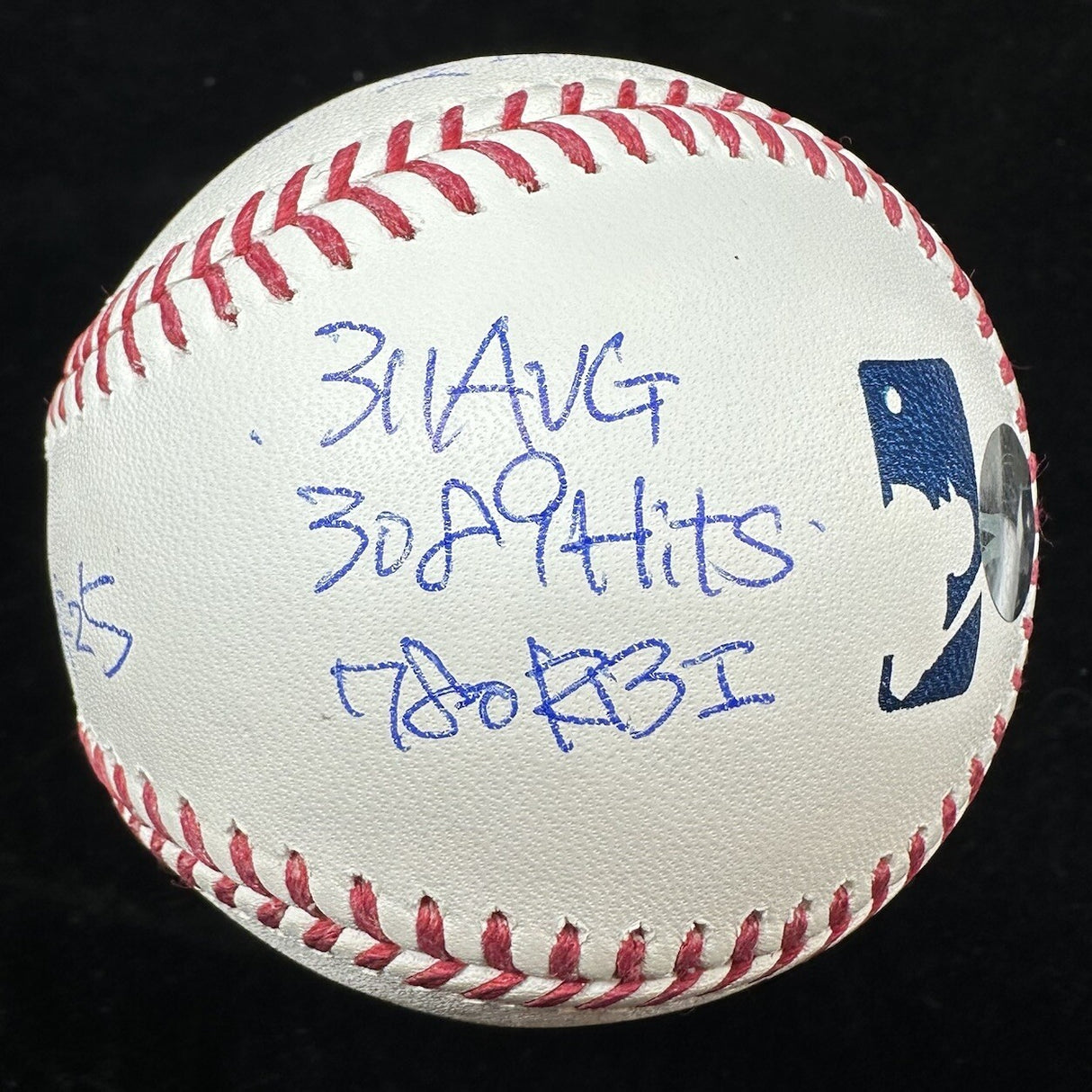 Ichiro Suzuki HOF 25 Signed 12 Inscription Stat Baseball Beckett Witness IS Holo