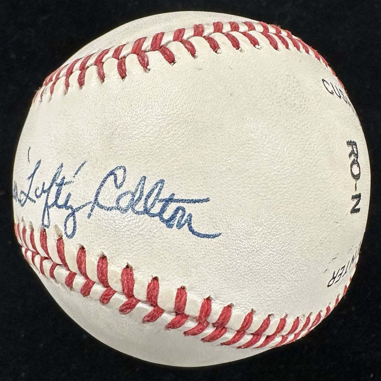 Steven Norman “Lefty” Carlton Signed Baseball PSA LOA