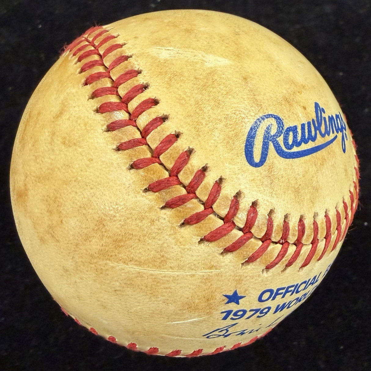 Willie Stargel Signed 1979 World Series Logo Baseball PSA/DNA LOA