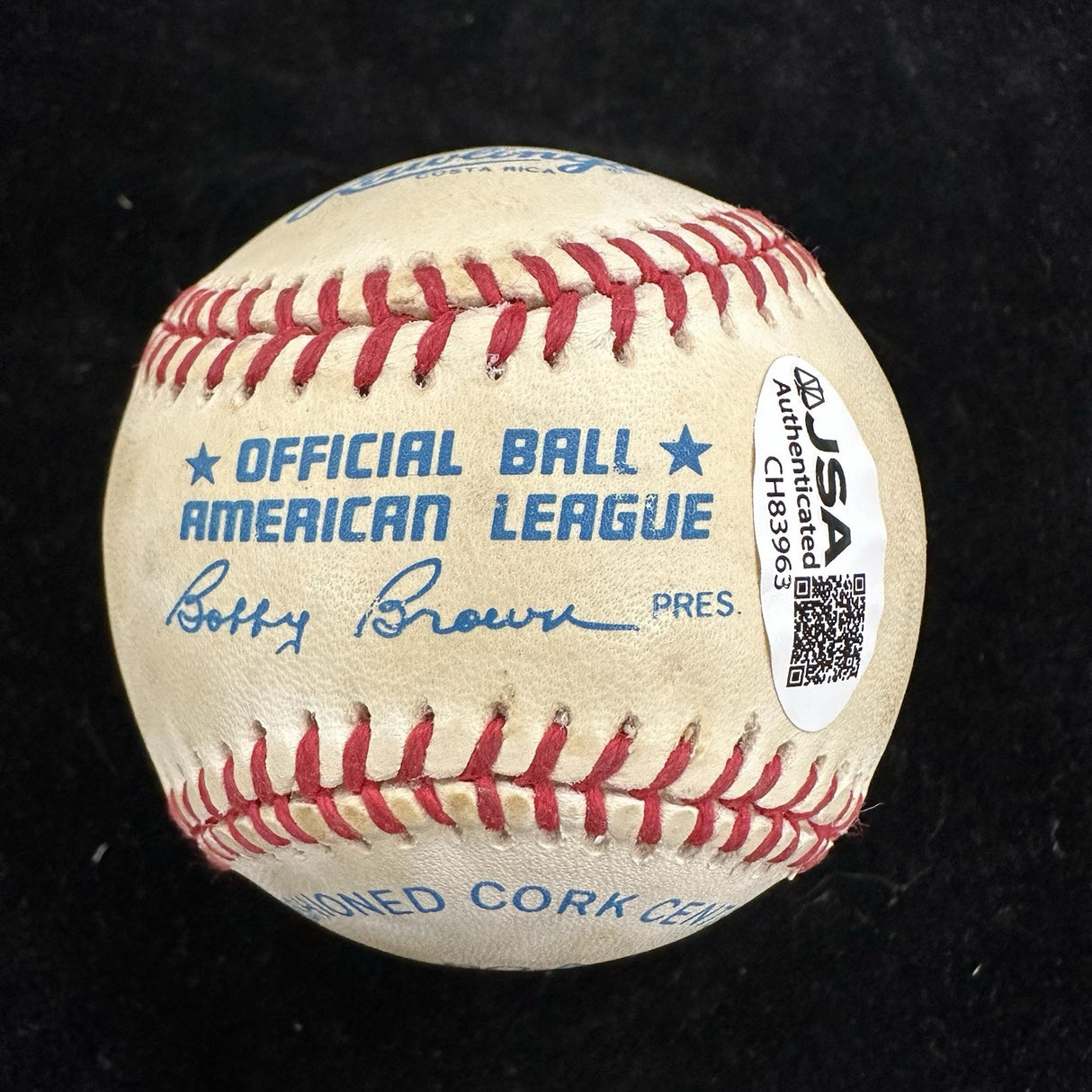 Nolan Ryan Signed Baseball JSA