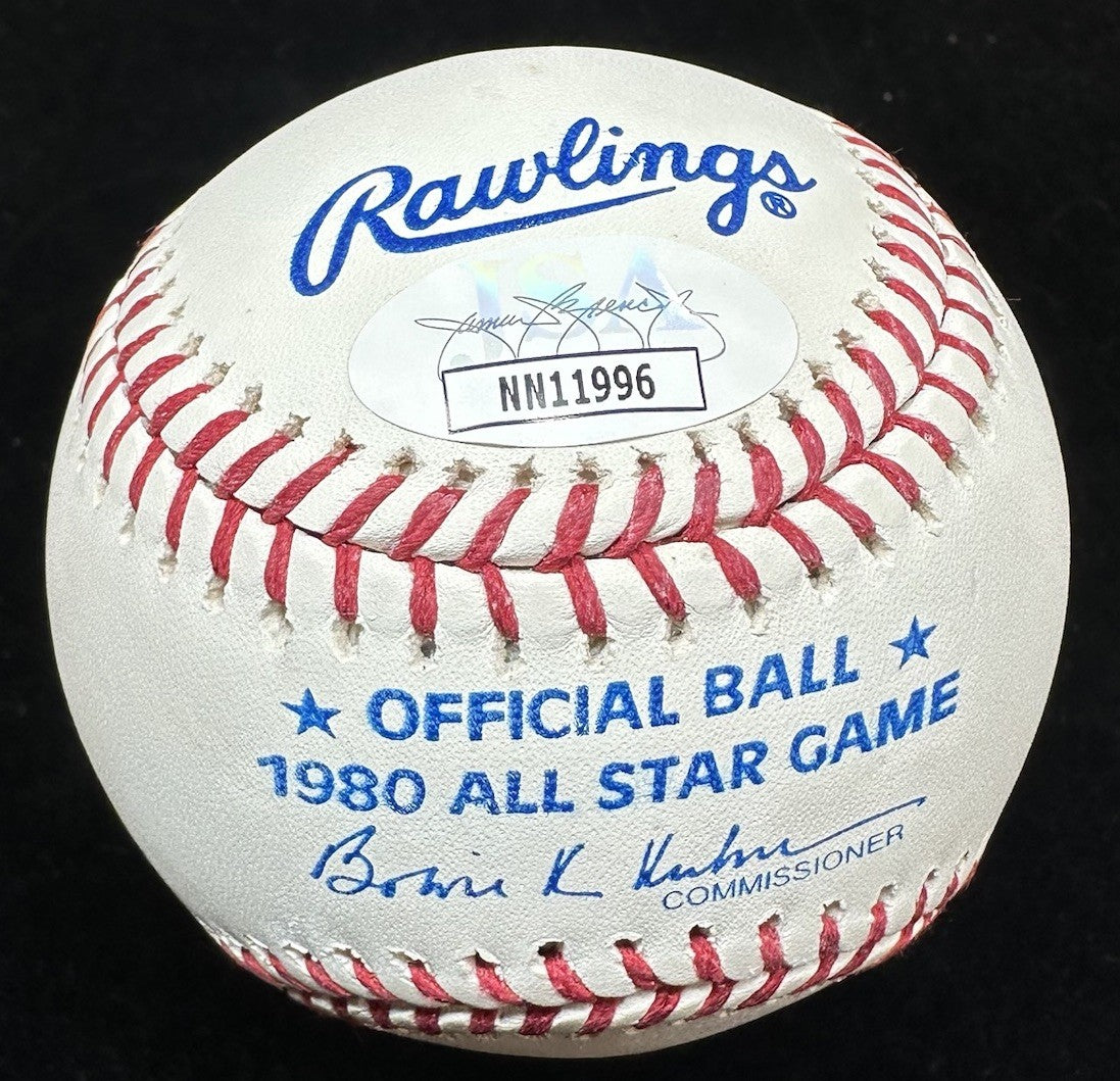 Paul Molitor 1st All Star Game Signed 1980 ASG Logo Baseball JSA