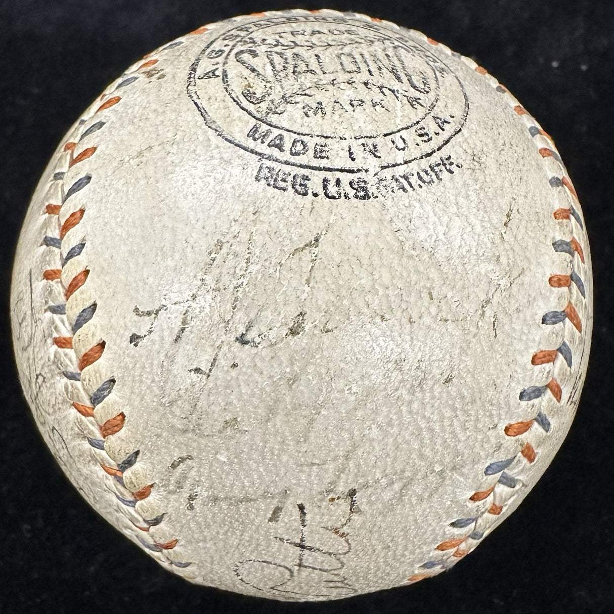 Babe Ruth Lou Gehrig 1931 New York Yankees Team Signed Baseball PSA/DNA LOA