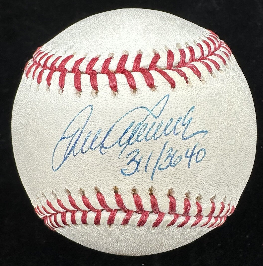 Tom Seaver 311/3640 Wins K’s Signed Baseball JSA