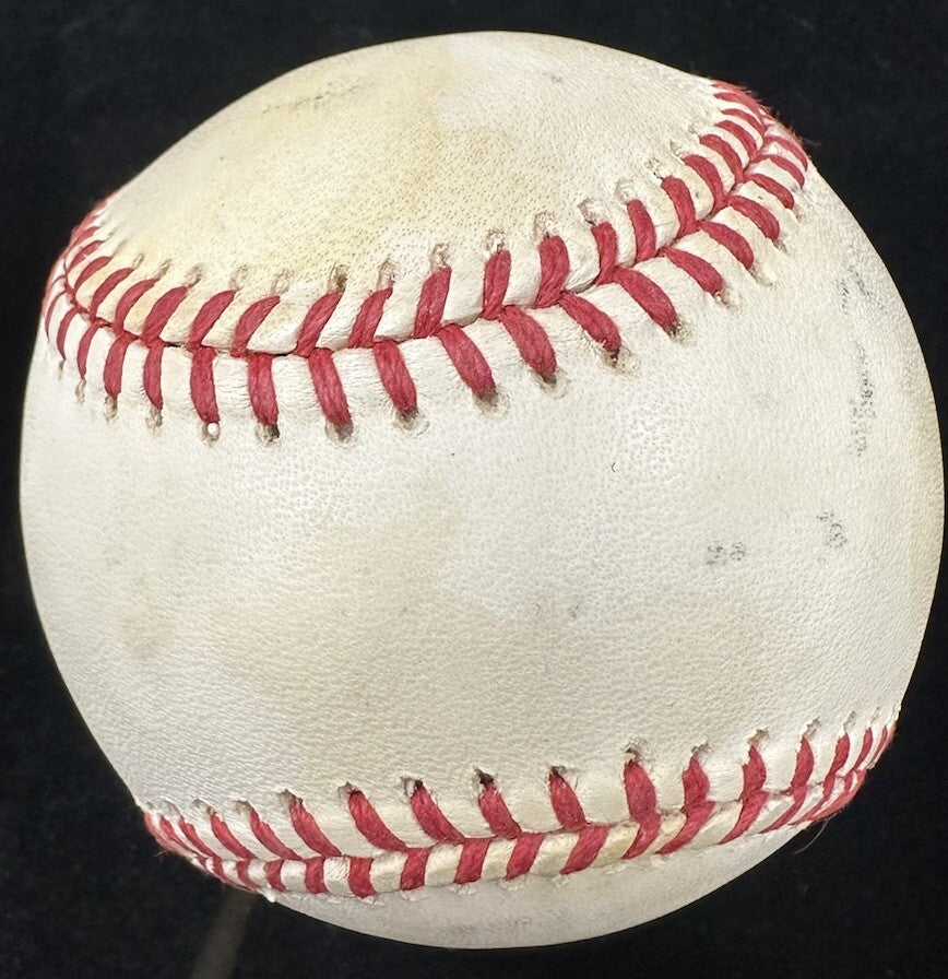 Cal Ripken Sr. Signed 1983 World Series Logo Baseball JSA