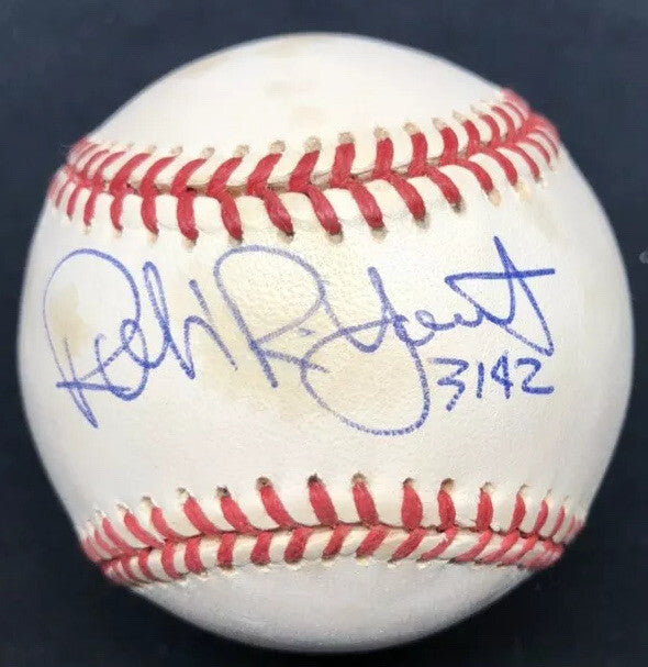 Robin R. Yount 3,142 Signed Baseball JSA Full Name