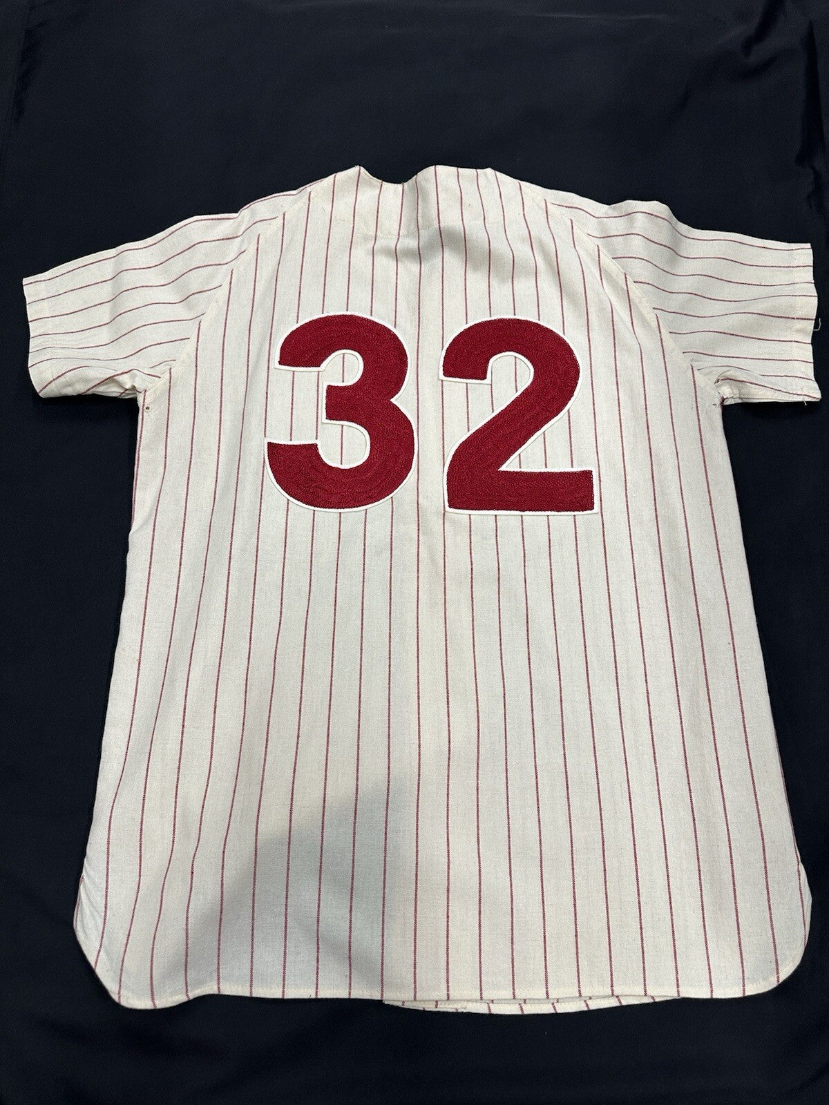 Steve Carlton Signed Authentic Phillies Mitchell Ness Stat Jersey JSA LOA