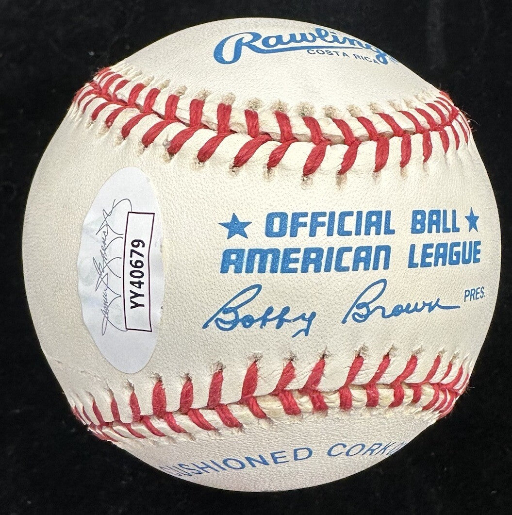 Charlie Gehringer MVP 1937 Signed Baseball JSA