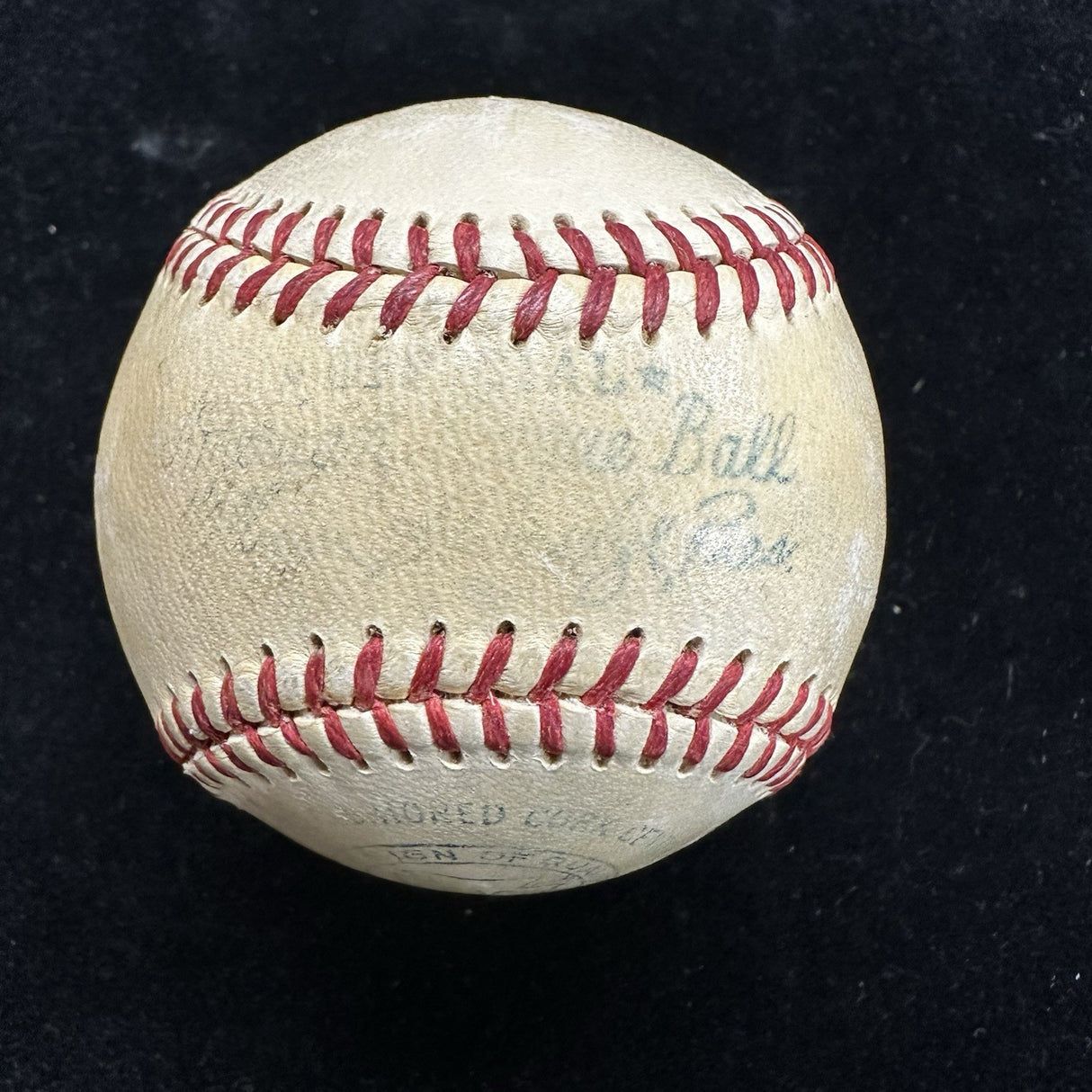Al Simmons Hall Of Famer Single-Signed Baseball JSA LOA HOF