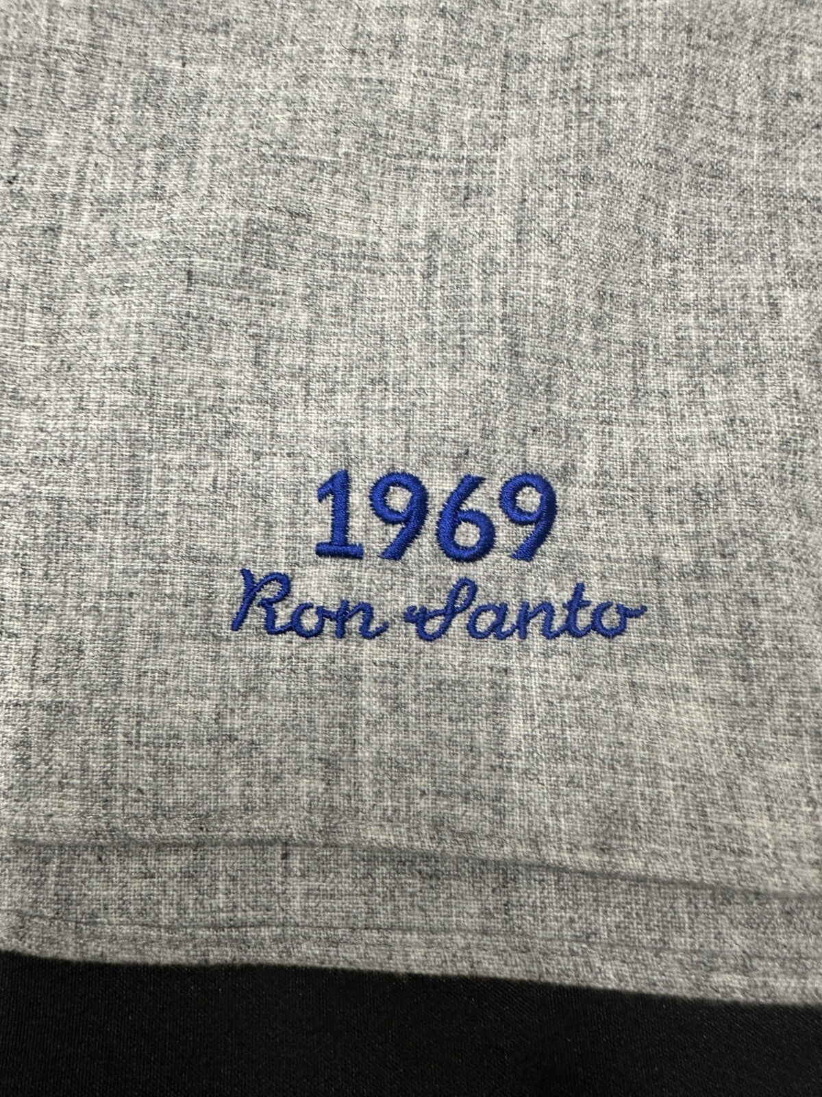 Ron Santo Signed Cubs Mitchell Ness Jersey JSA