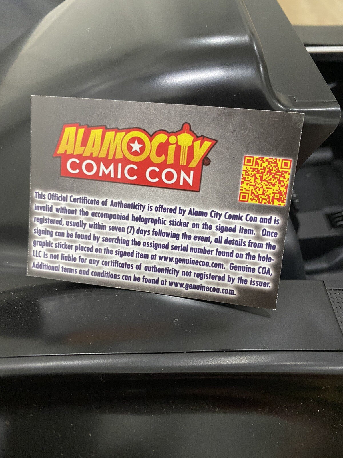 Michael Keaton Signed Hot Toys 1989 1/6 Scale Batmobile Batman JSA LOA