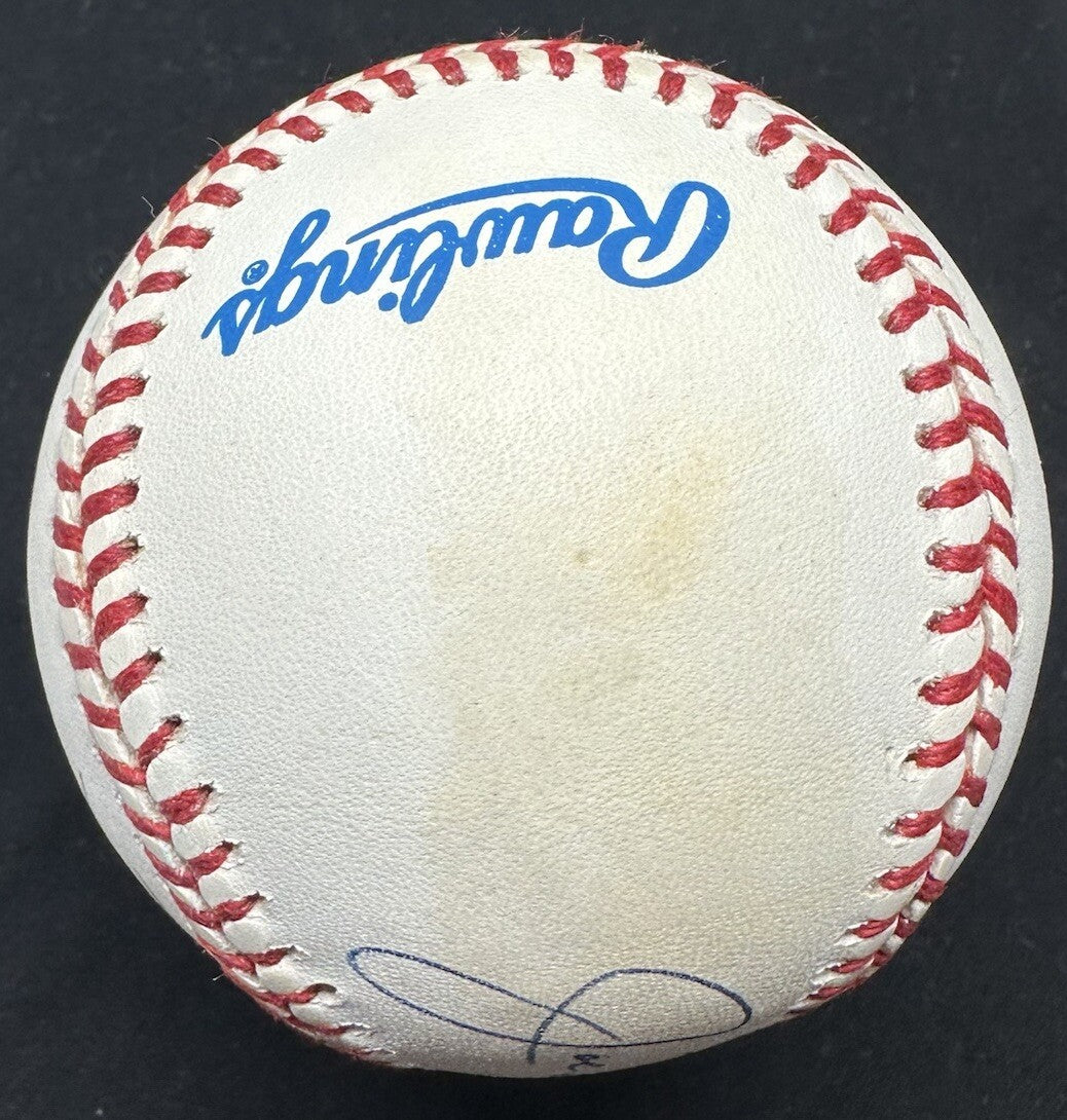 Joe DiMaggio A’s 1968 Signed Baseball JSA LOA