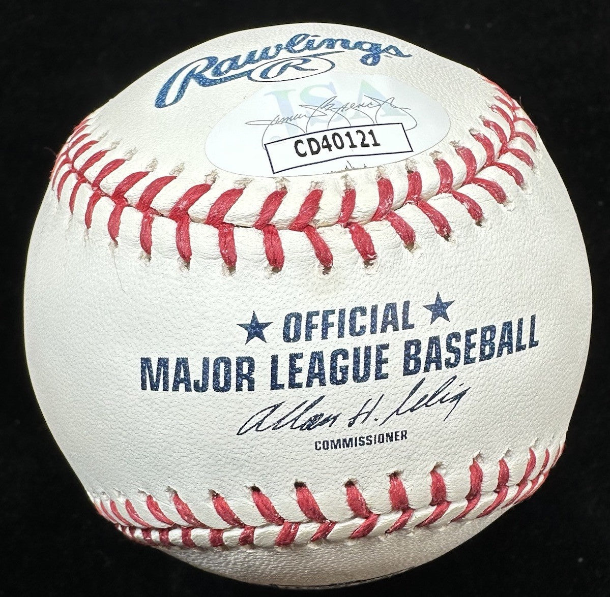 Carl Yastrzemski TC 67 18x AS Signed Fenway Park Logo Baseball JSA