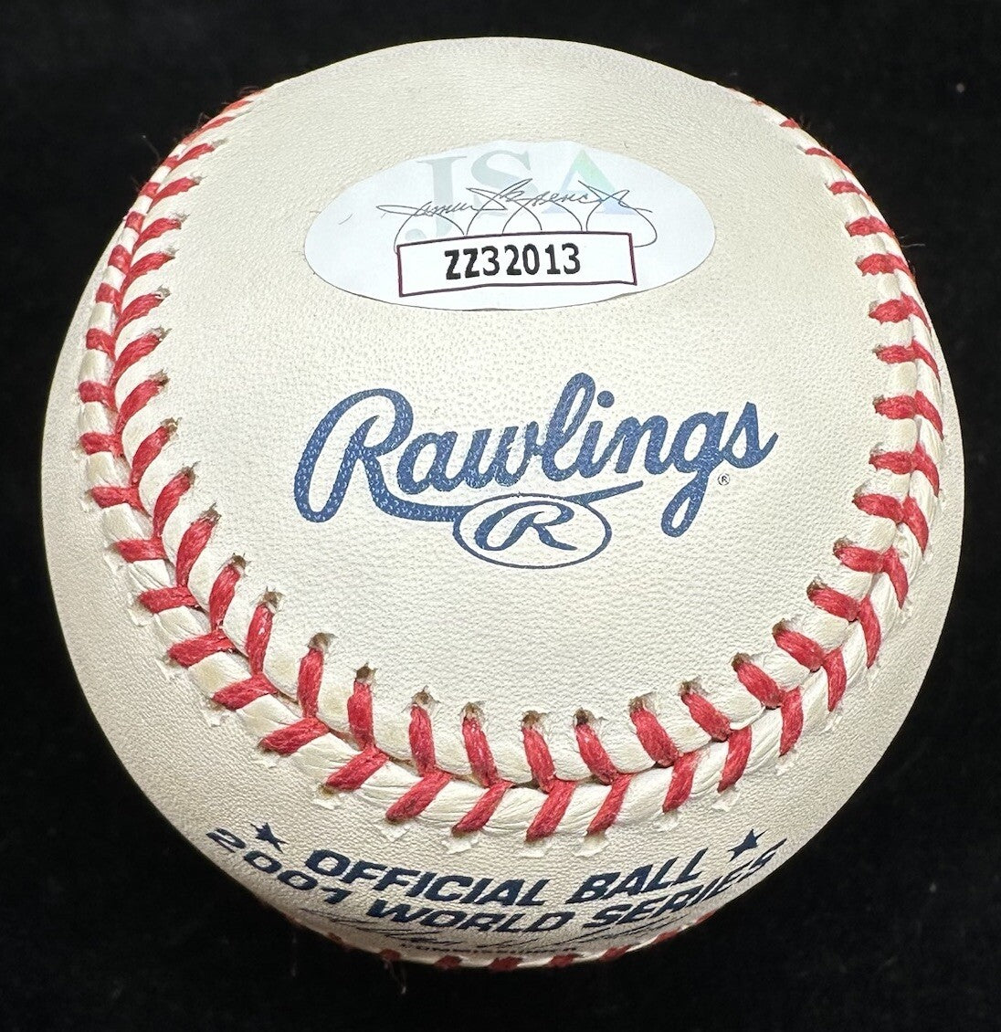 George W. Bush Signed 2001 World Series Ceremonial 1st Pitch Baseball JSA LOA
