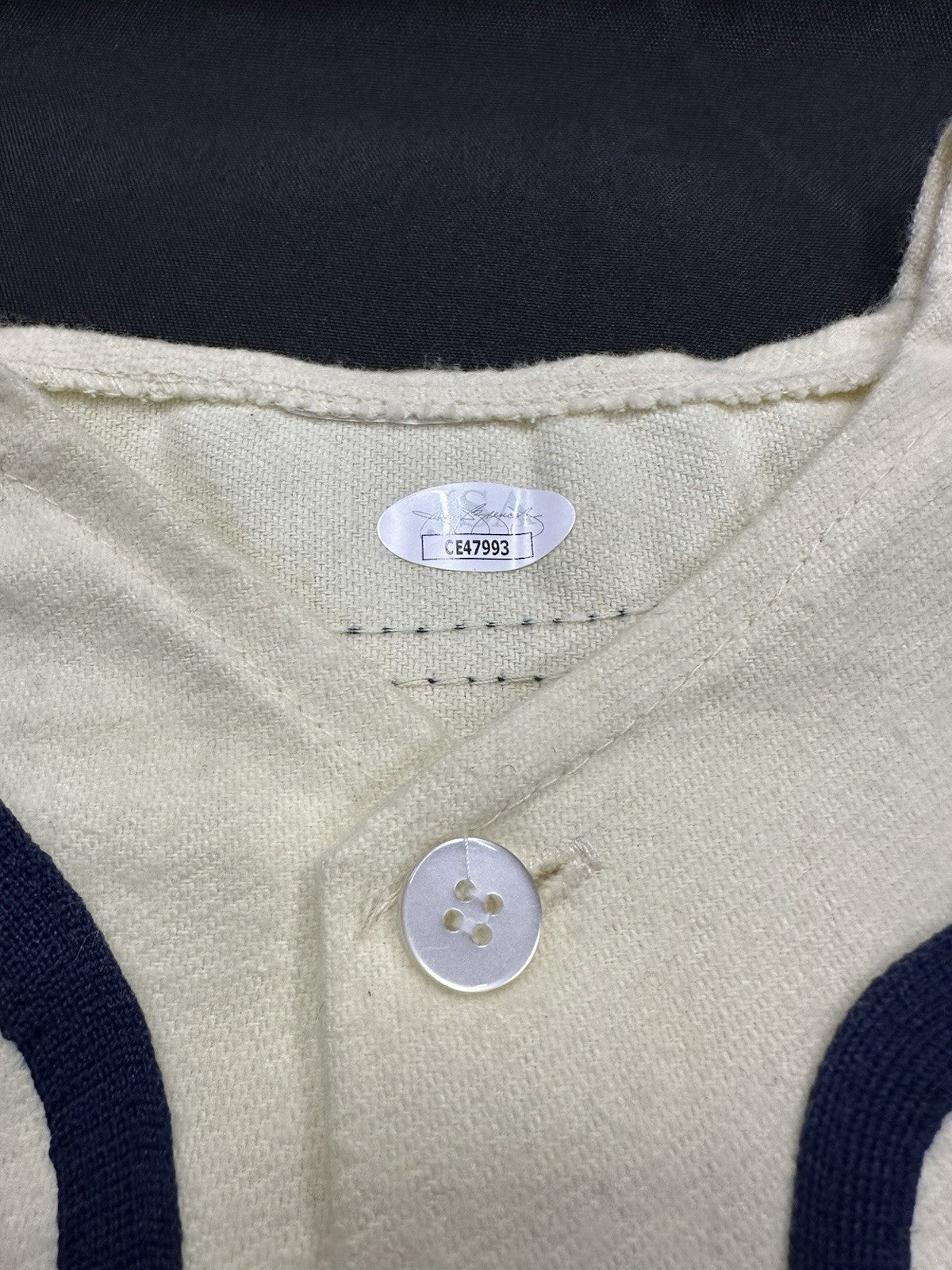 Walter Buck Leonard Signed Homestead Grays Jersey JSA