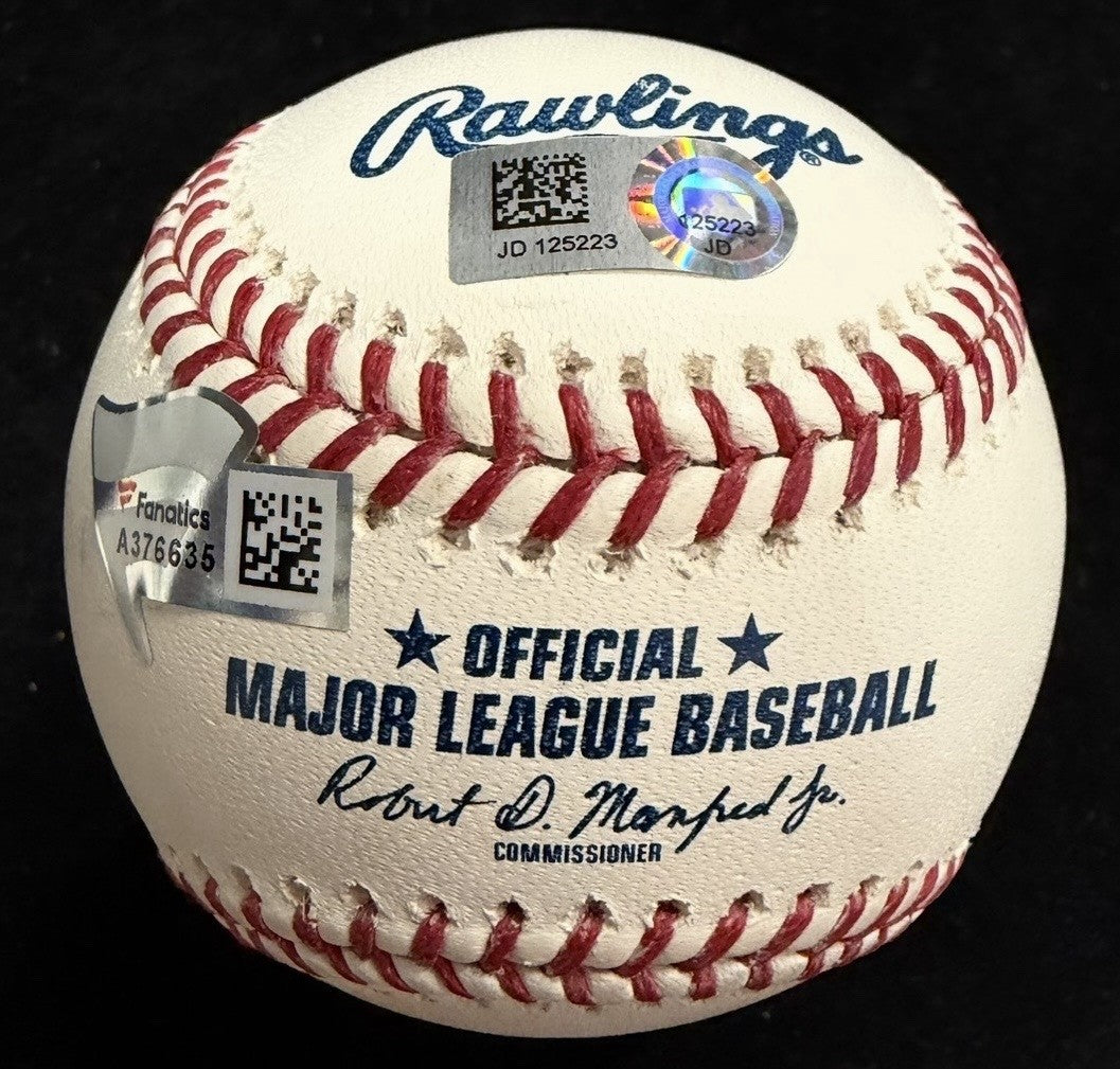 Shohei Ohtani 2018 Rookie Year Signed Baseball MLB Holo Fanatics Holo