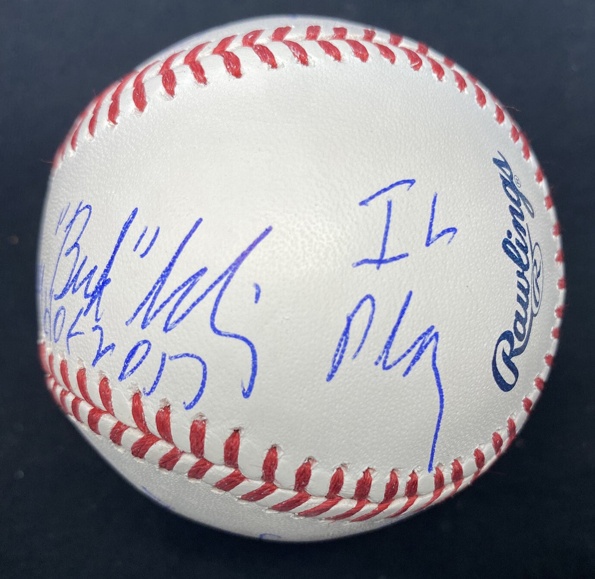 Allen Huber “Bud” Selig Signed Full Name HOF Stat Baseball JSA