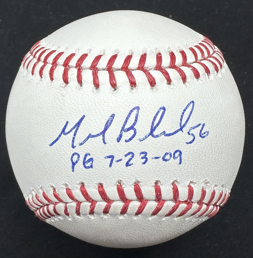 Mark Buerhle PG 7-23-09 Signed Baseball JSA Perfect Game