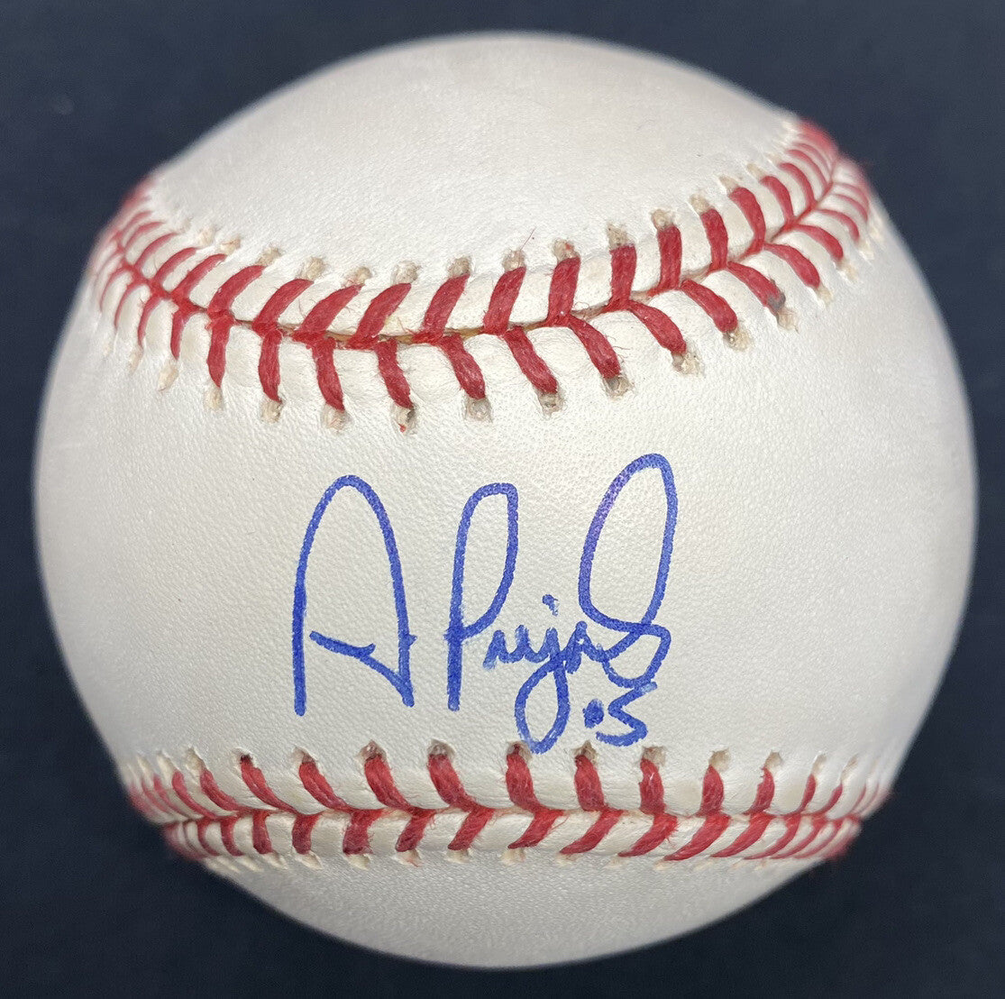 Albert Pujols #5 Signed Early Career Signed Baseball JSA LOA