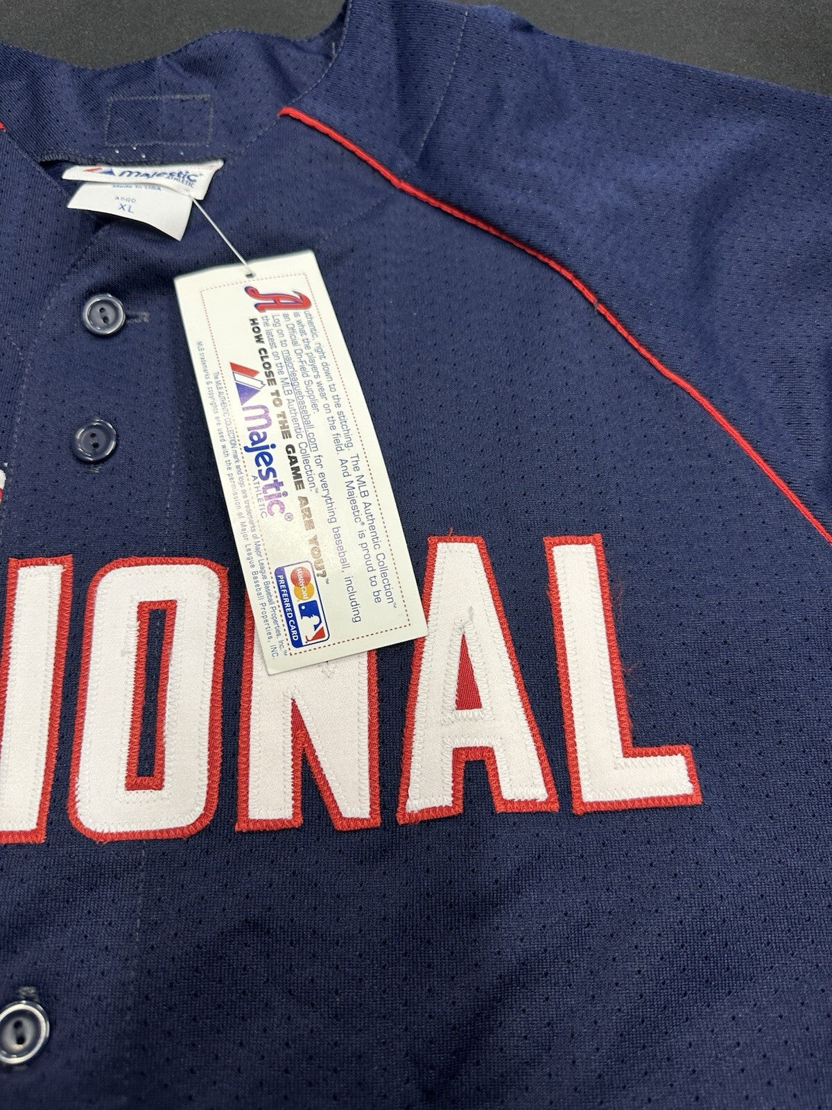 Mike Piazza Authentic 2000 All-Star Game Jersey Size XL Mets