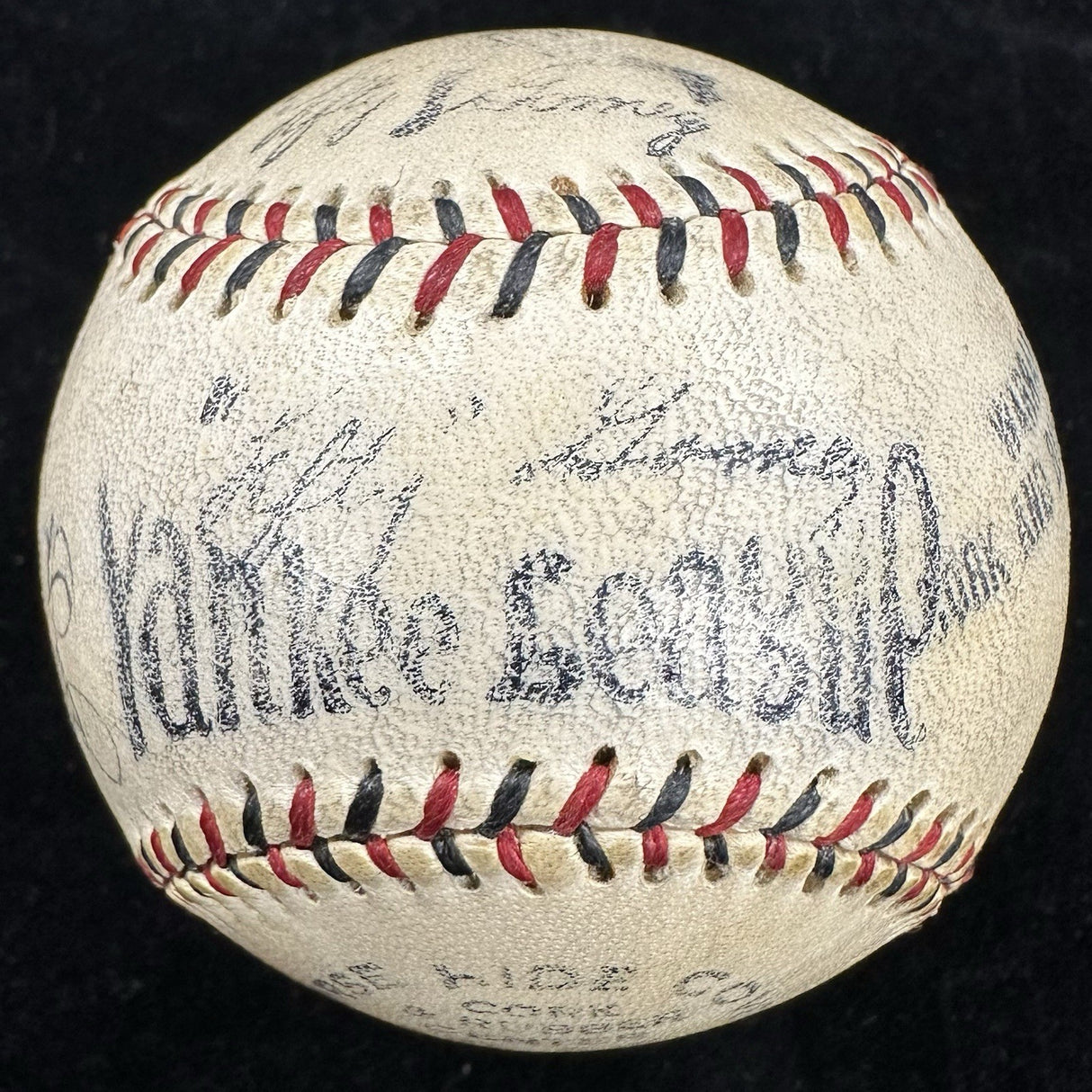 Babe Ruth Lou Gehrig Others Signed Baseball JSA LOA