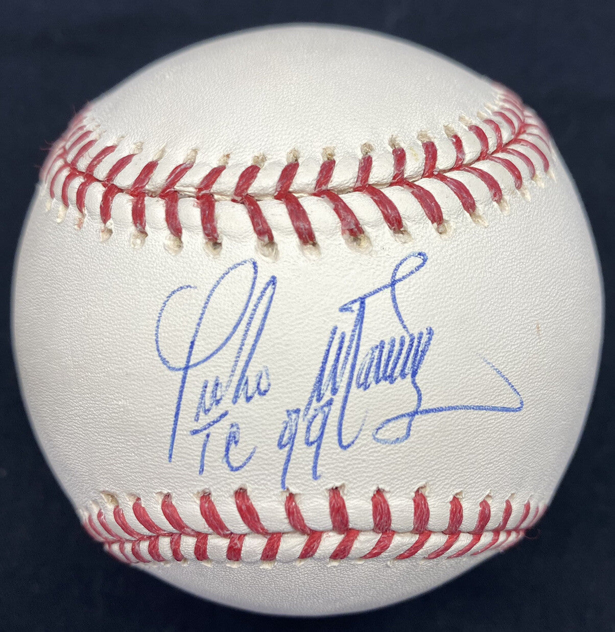 Pedro Martinez TC 99 Signed Baseball Steiner Sports