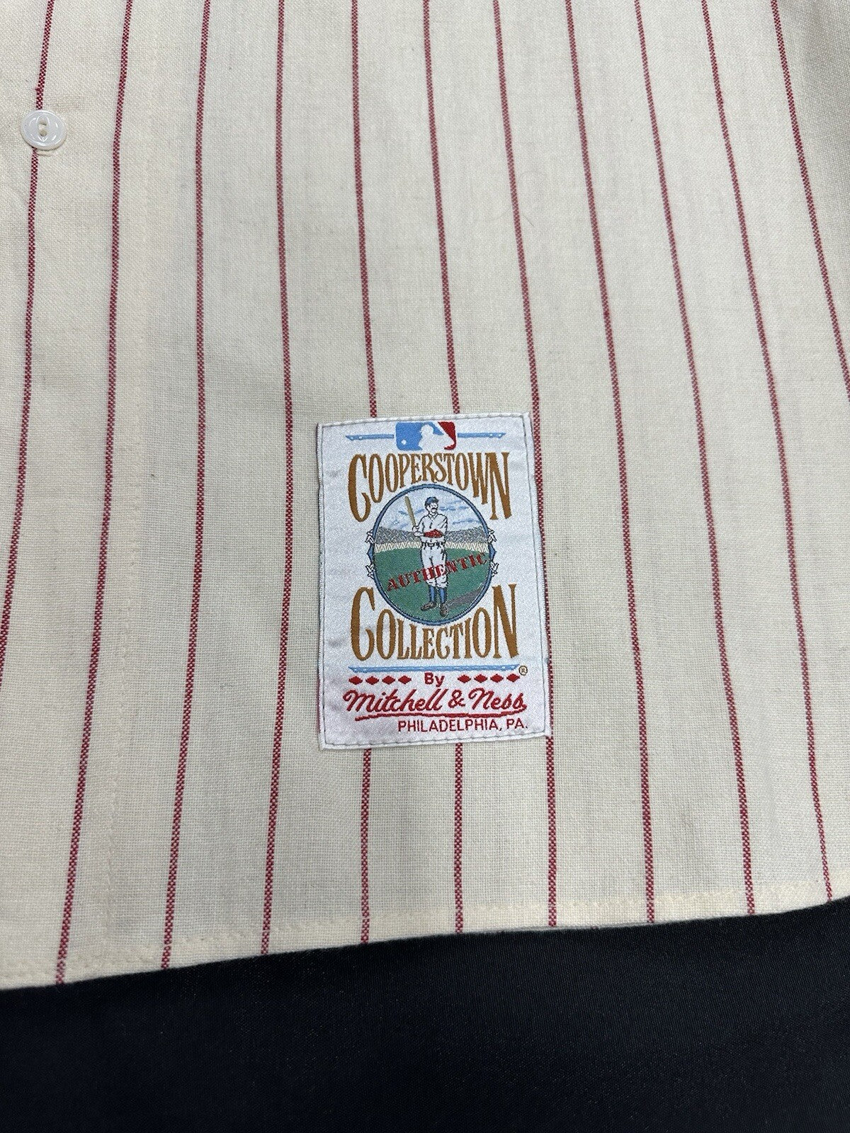 Steve Carlton Signed Authentic Phillies Mitchell Ness Stat Jersey JSA LOA