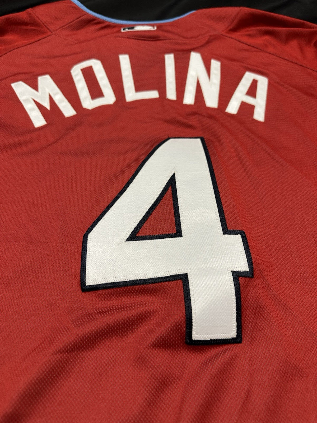 Yadier Molina Majestic Authentic 2009 All-Star Game Batting Practice Jersey