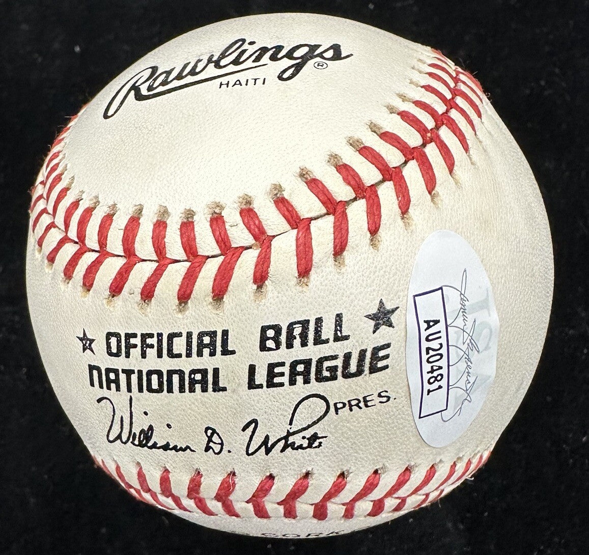 Joe Morgan #8 Signed Baseball JSA