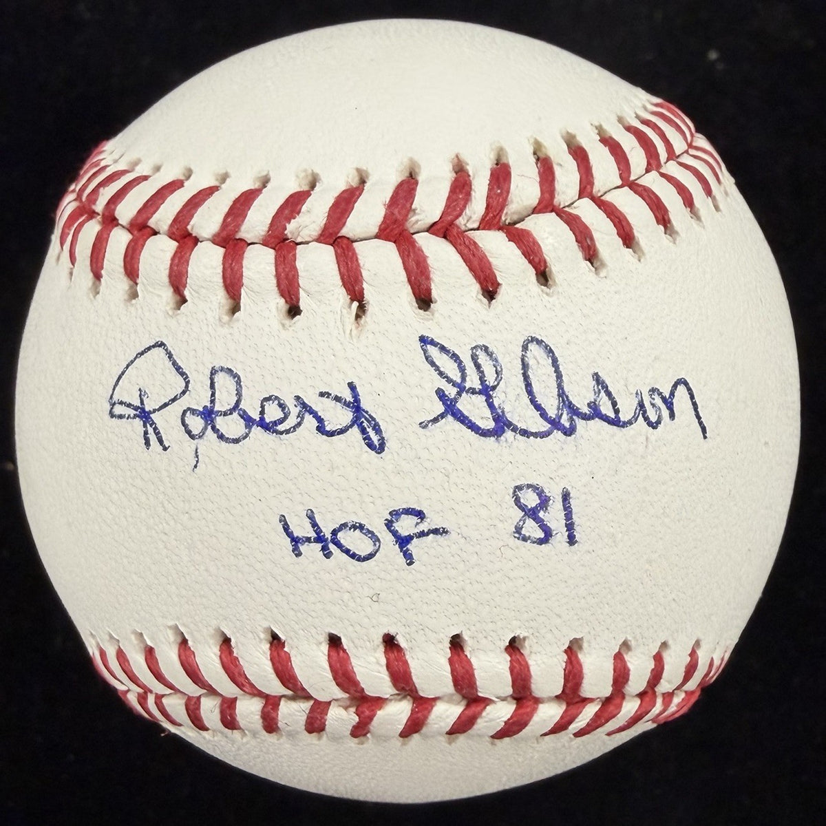Robert Bob Gibson HOF 81 Signed Full Name Baseball Beckett Hologram