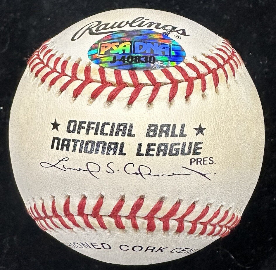 Willie Mays Birmingham Barons Signed Baseball PSA/DNA