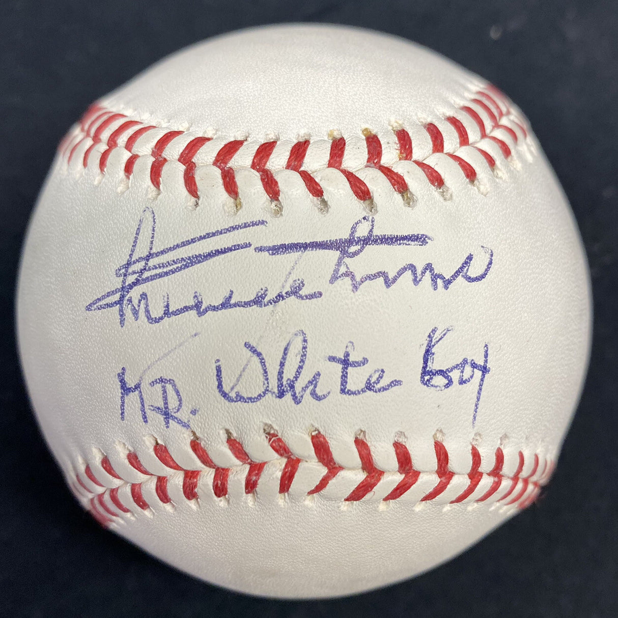 Minnie Minoso Mr. White Sox Signed Baseball Nickname JSA HOF