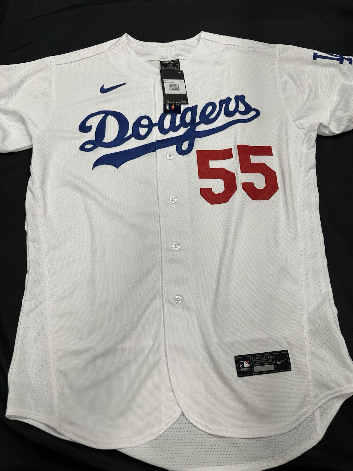 Albert Pujols Signed Authentic Nike Los Angeles Dodgers Jersey JSA Witness