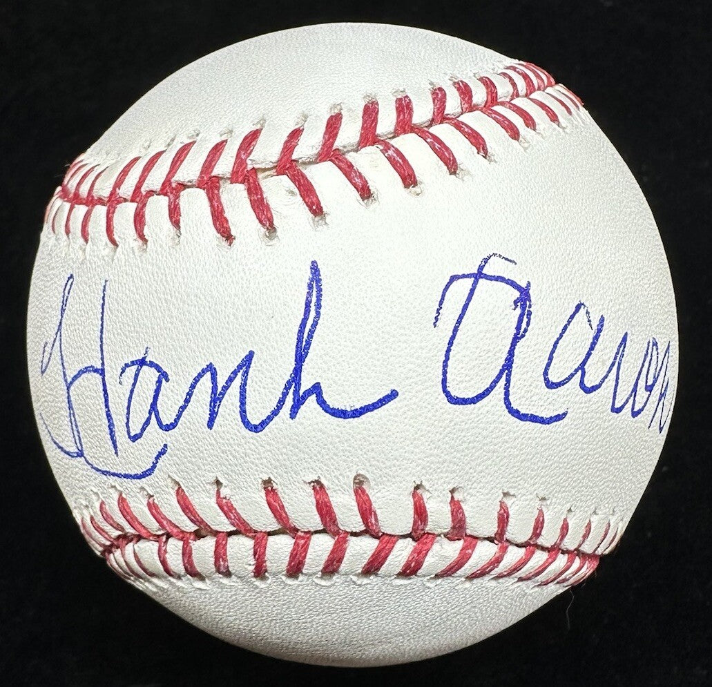 Hank Aaron #44 Signed Baseball Beckett BAS